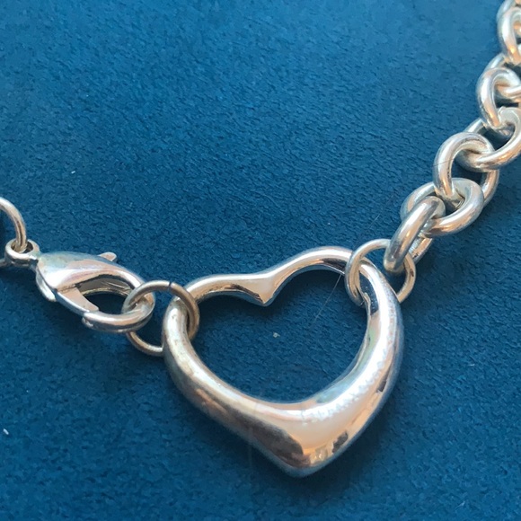 Necklace and bracelet/anklet set. Sterling silver authentic. with bag and box - Picture 2 of 7